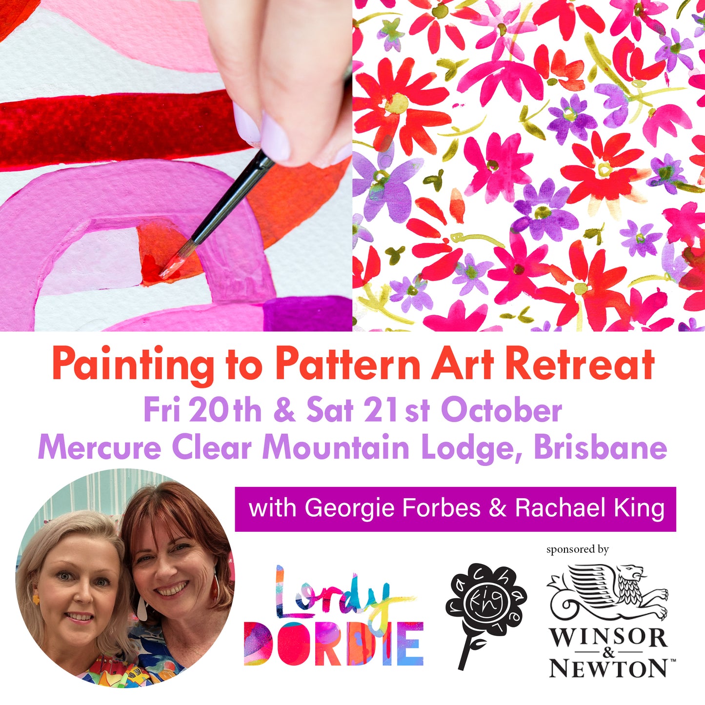 "Painting to Pattern" Art Retreat