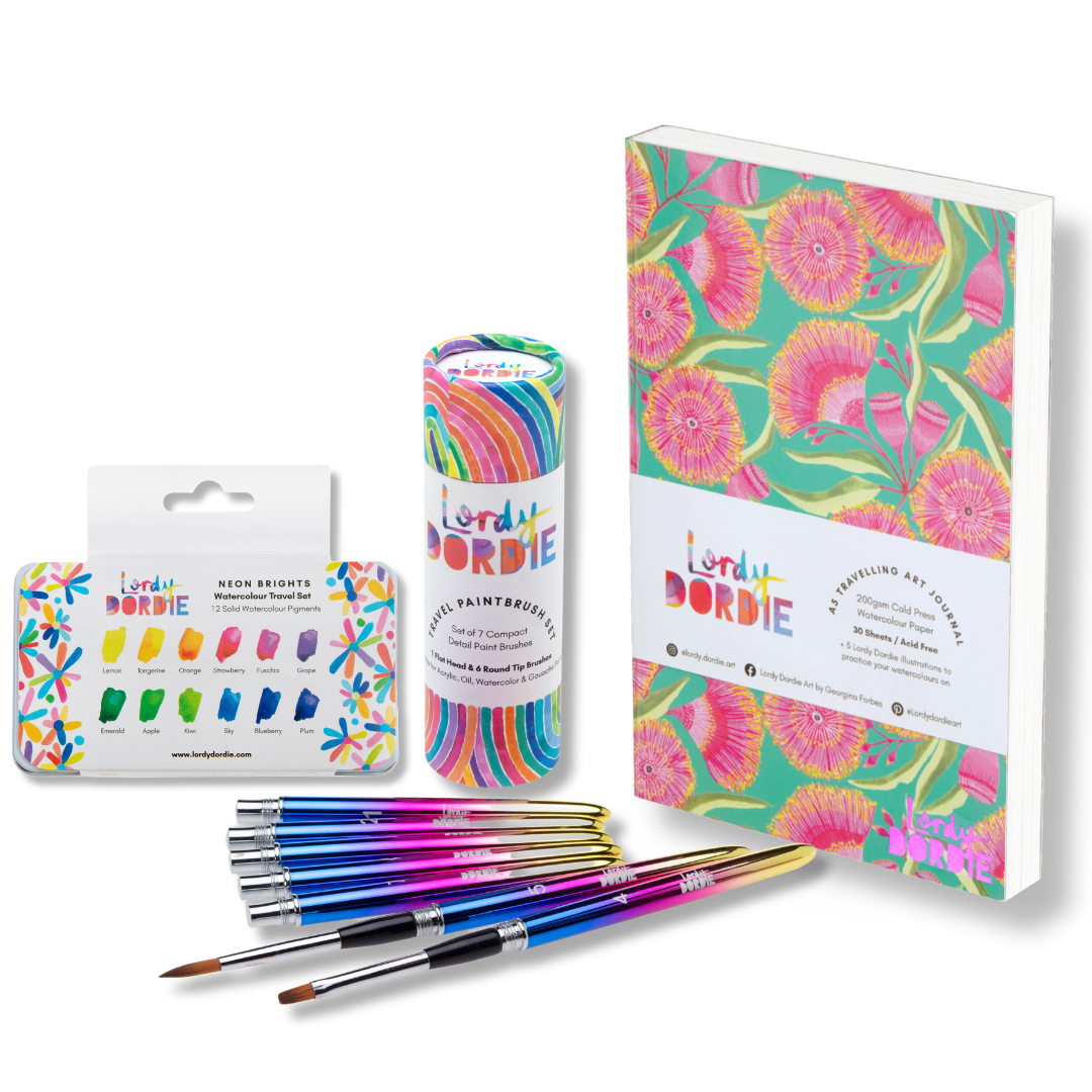 Artist Travel Essentials Pack BUNDLE $99 ($127 Value)