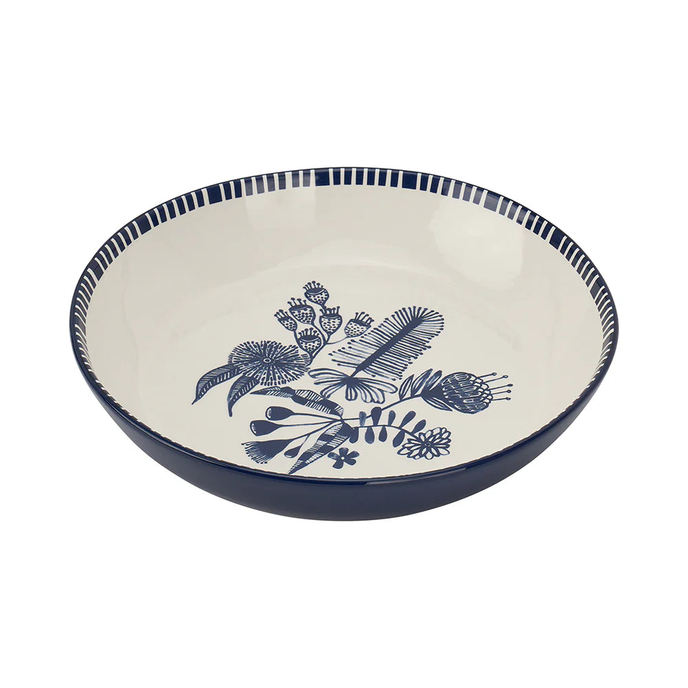 Annabel Trends X Lordy Dordie Ceramic Bowl - Navy Natives