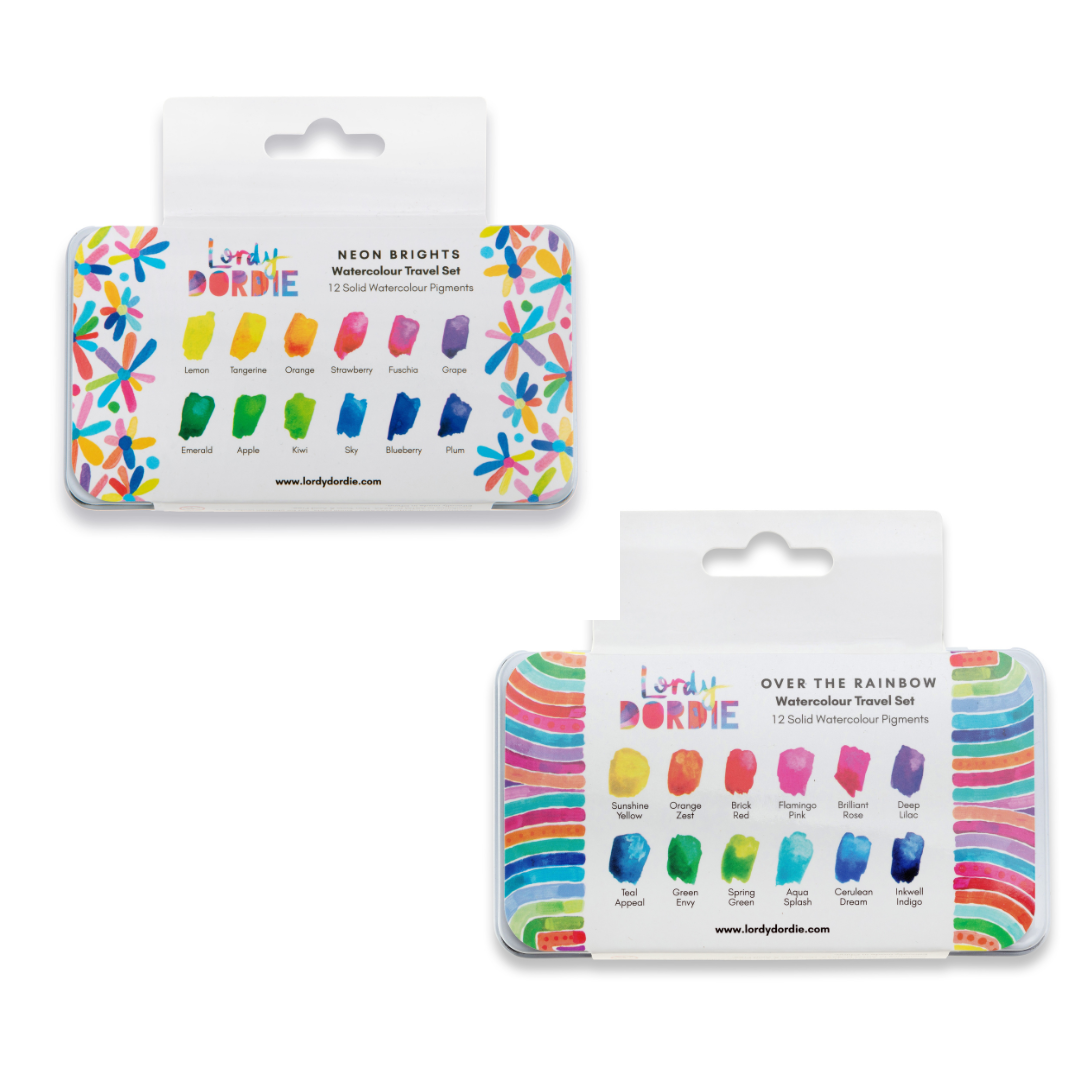 Watercolour Travel Palette Sets