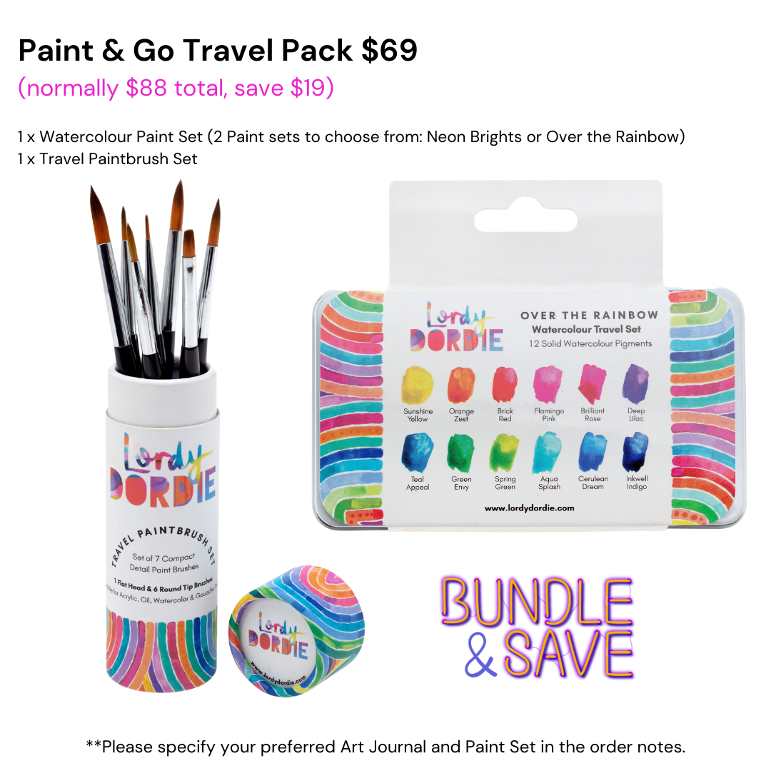 Paint & Go Travel Pack BUNDLE $69 ($88 Value)