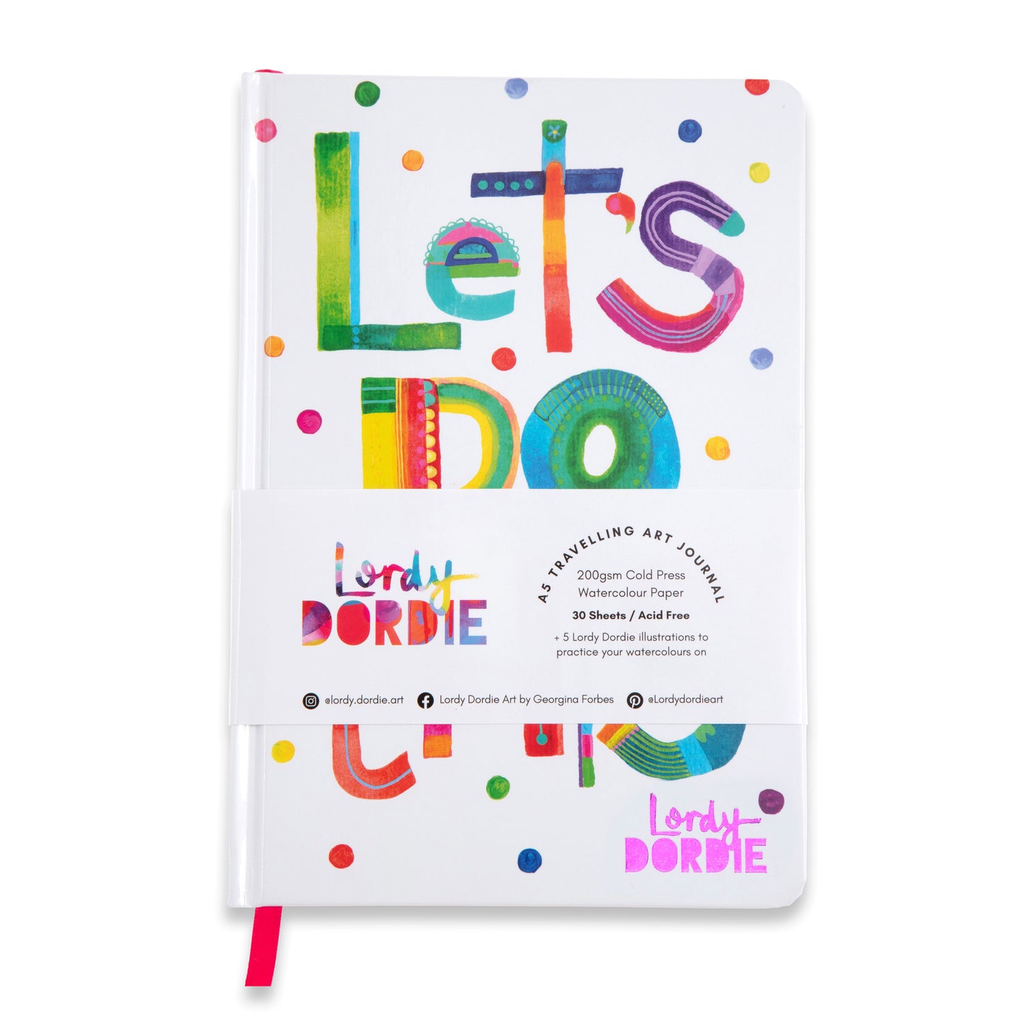 Let's Do This A5 Visual Art Diary | Art Journal