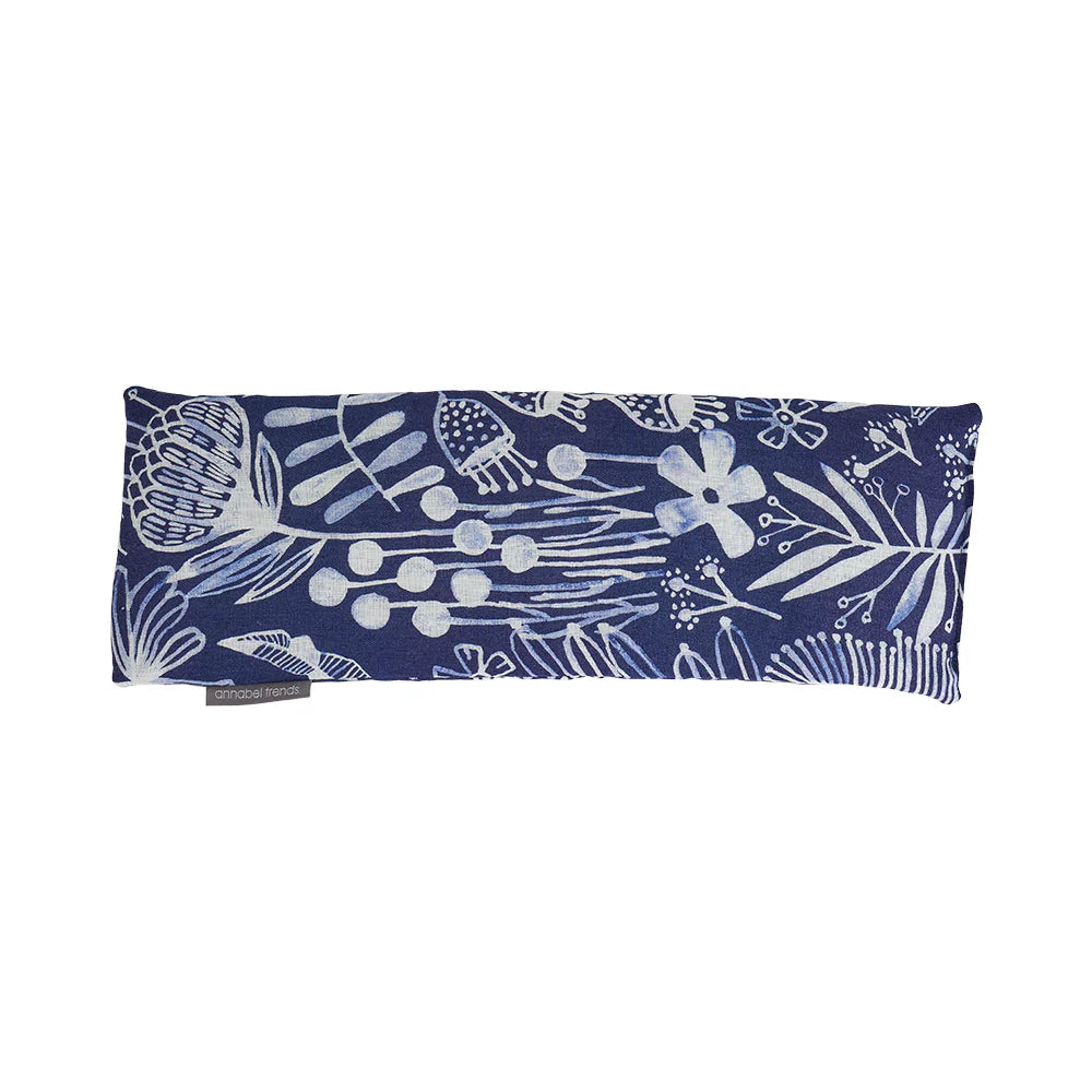Annabel Trends X Lordy Dordie Heat Pillow - Linen - Navy Natives
