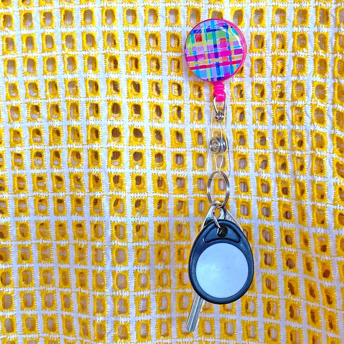 RO x Lordy Dordie Rainbow Gingham ID Zinger