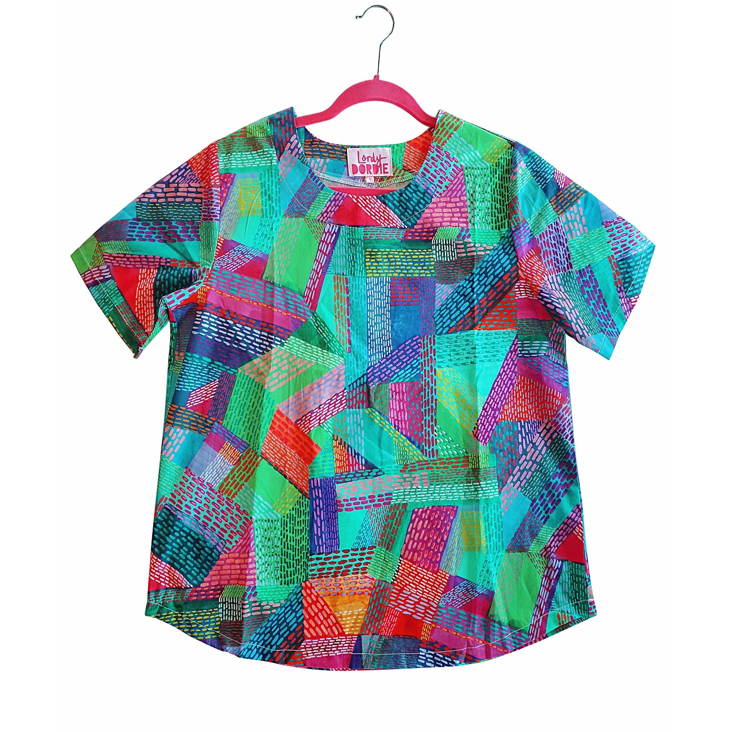 Collage - MEG TUNIC TOP - Lordy Dordie Art