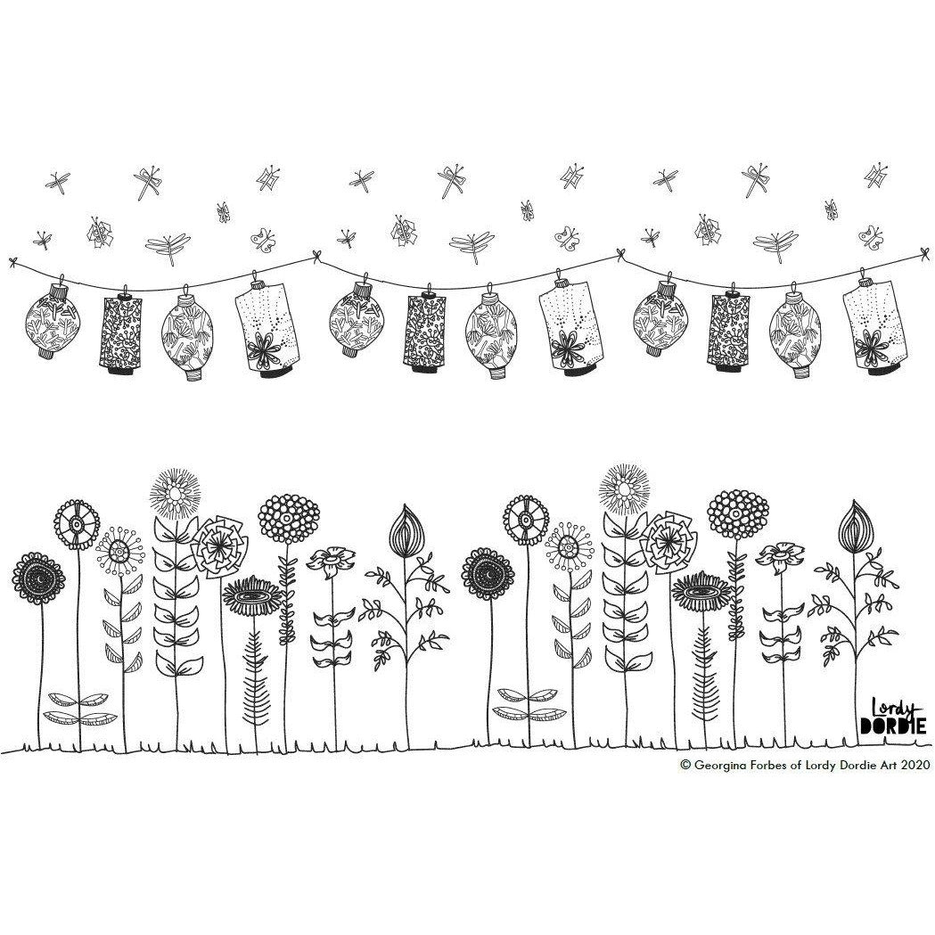 EVENING LIGHT Colouring-In Sheet (PDF Download)