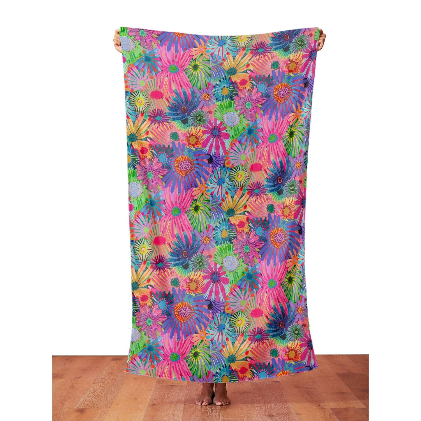 Secret Garden - BEACH WRAP / SCARF - Lordy Dordie Art