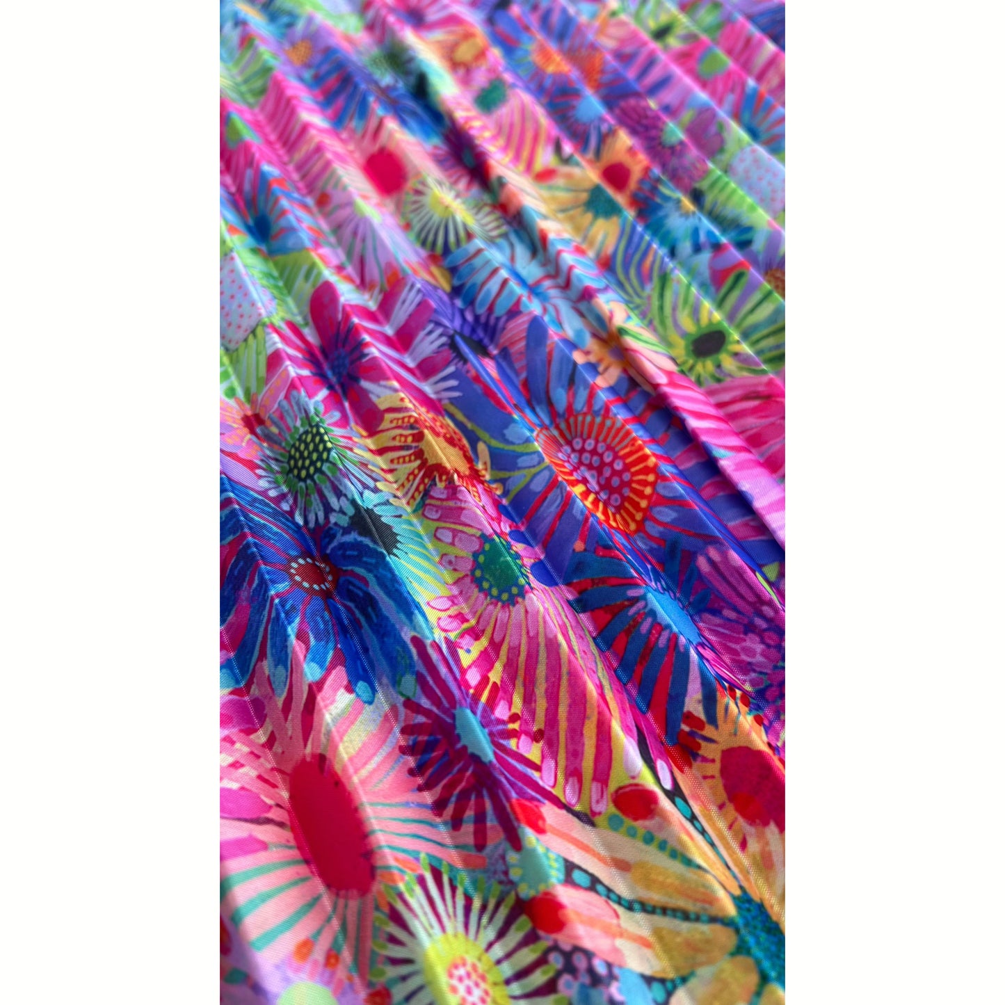 Concertina Pleat Bag - Secret Garden - Lordy Dordie Art