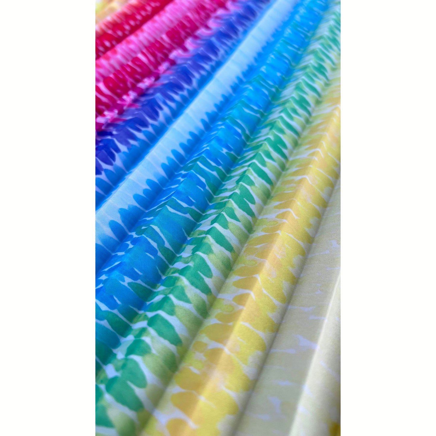 Concertina Pleat Bag - Brushstrokes - Lordy Dordie Art