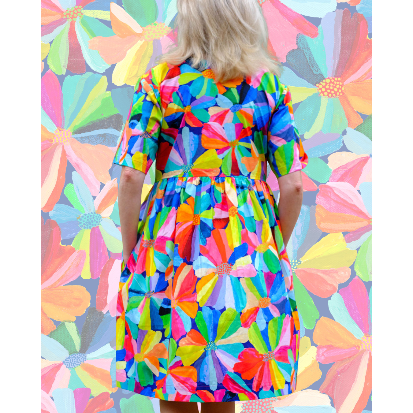 Petal Party - Summer Smock Dress | Lordy Dordie