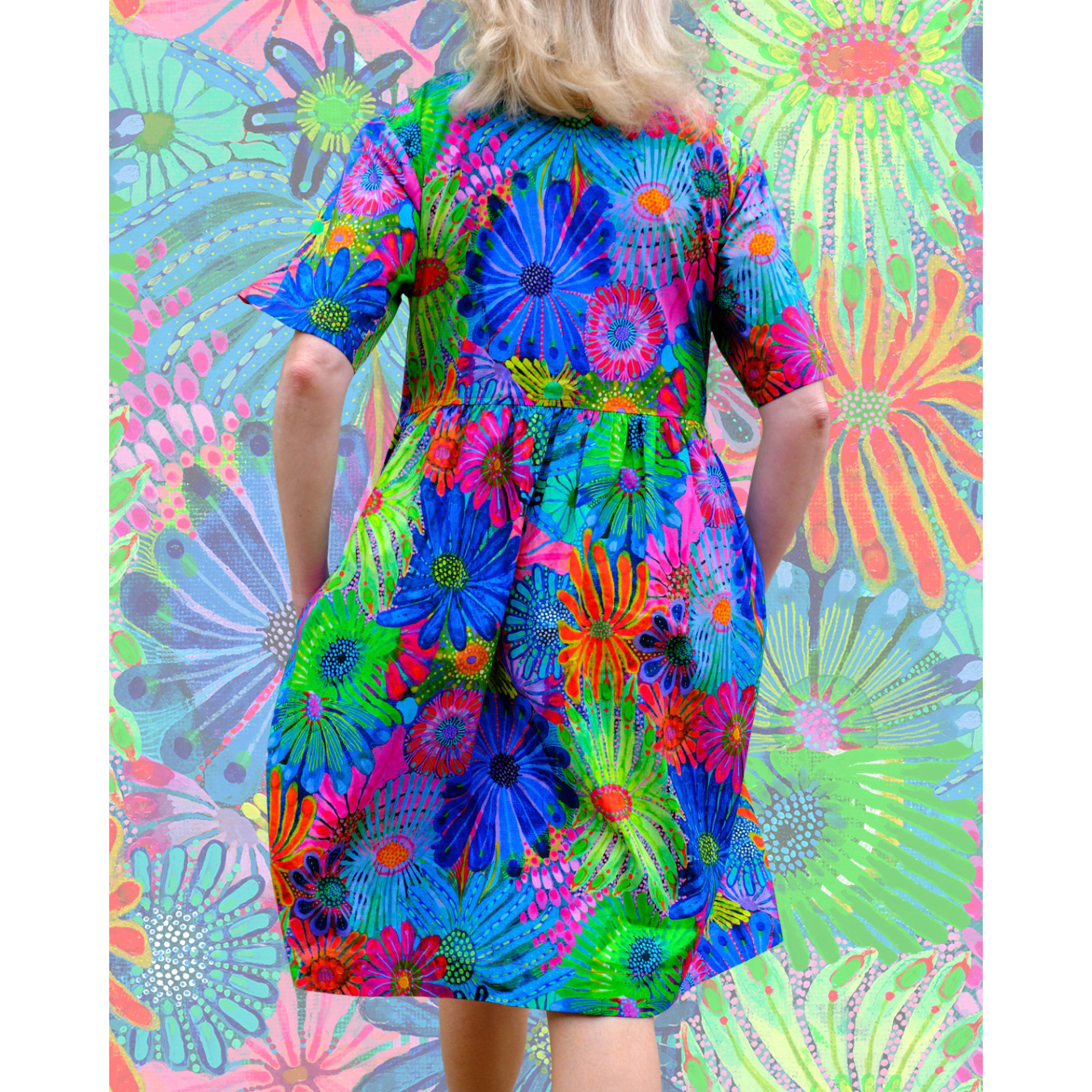 Garden of Eden - Summer Smock Dress | Lordy Dordie