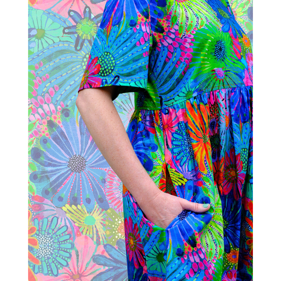 Garden of Eden - Summer Smock Dress | Colourful Smock Dresses