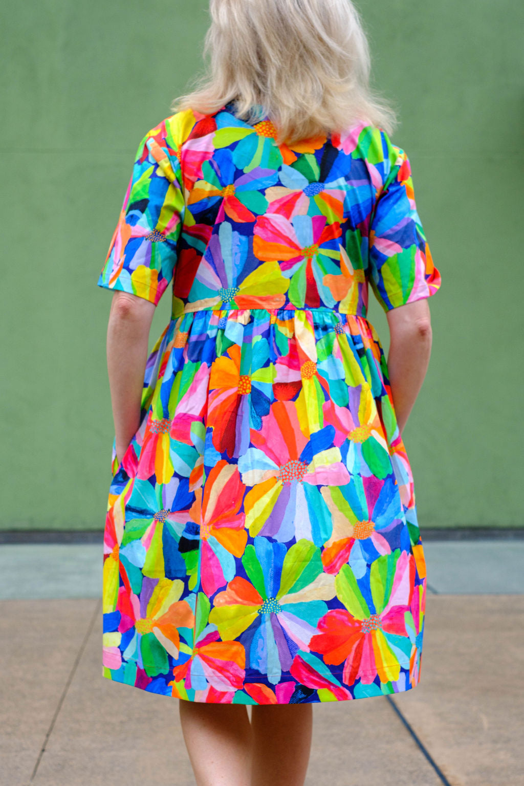 Petal Party - Summer Smock Dress | Colourful Smock Dress