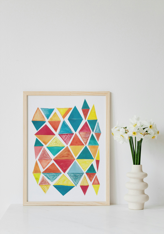 "Harlequin" Original Watercolour Artwork on Paper | Australian Watercolour Artwork