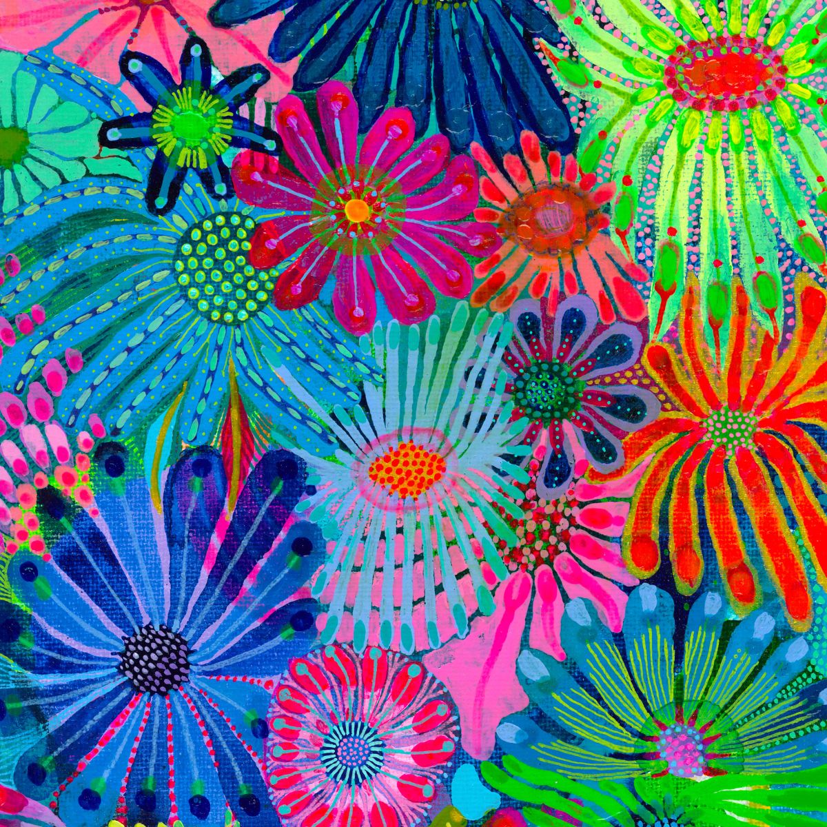 RUBY OLIVE x Lordy Dordie Garden Of Eden Long Scarf