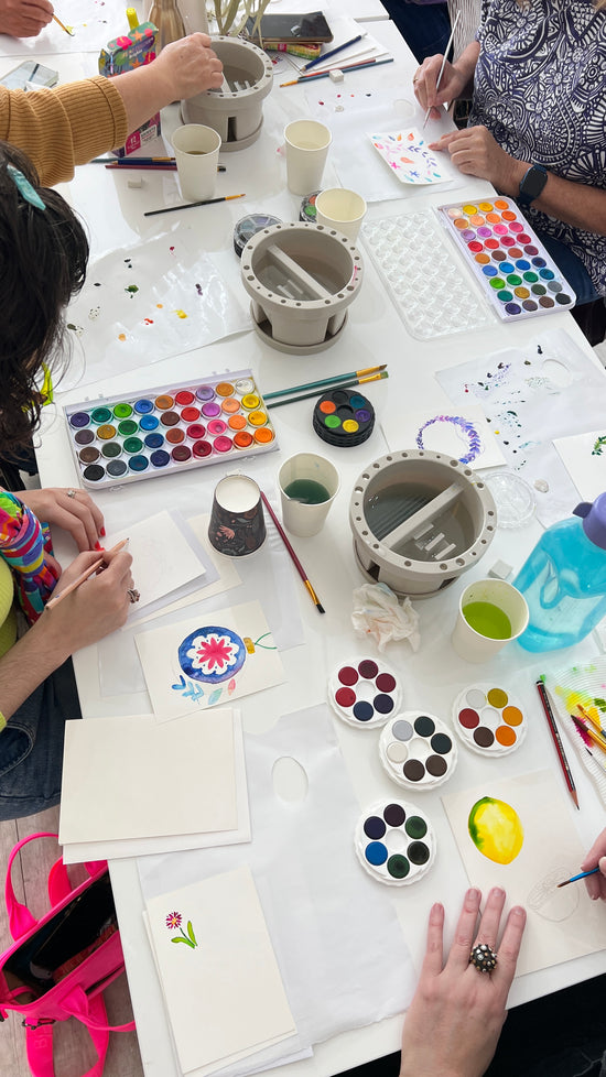 Paint Your Own Watercolour Christmas Cards – A Festive Workshop with Lordy Dordie