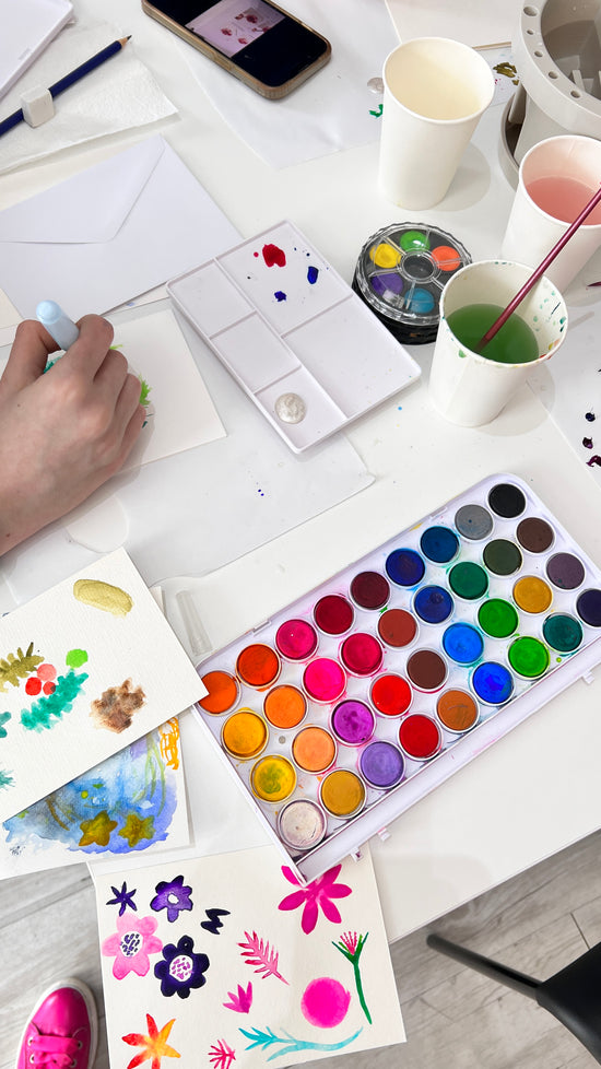 Paint Your Own Watercolour Christmas Cards – A Festive Workshop with Lordy Dordie