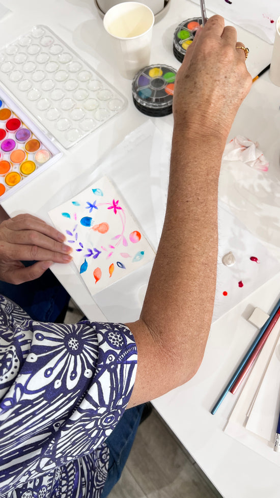 Paint Your Own Watercolour Christmas Cards – A Festive Workshop with Lordy Dordie