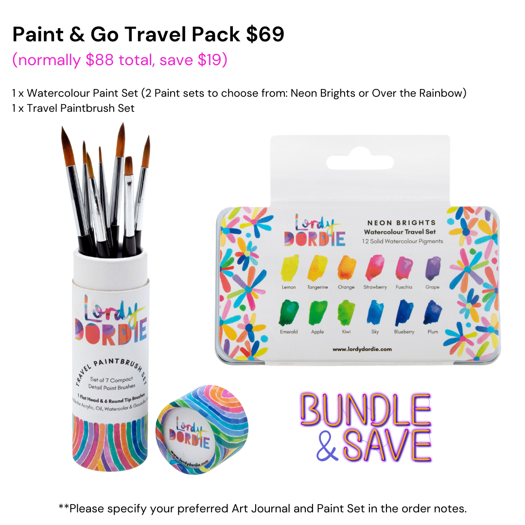 Paint & Go Travel Pack BUNDLE $69 ($88 Value)