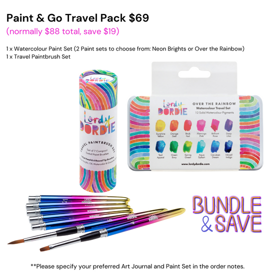 Paint & Go Travel Pack BUNDLE $69 ($88 Value)