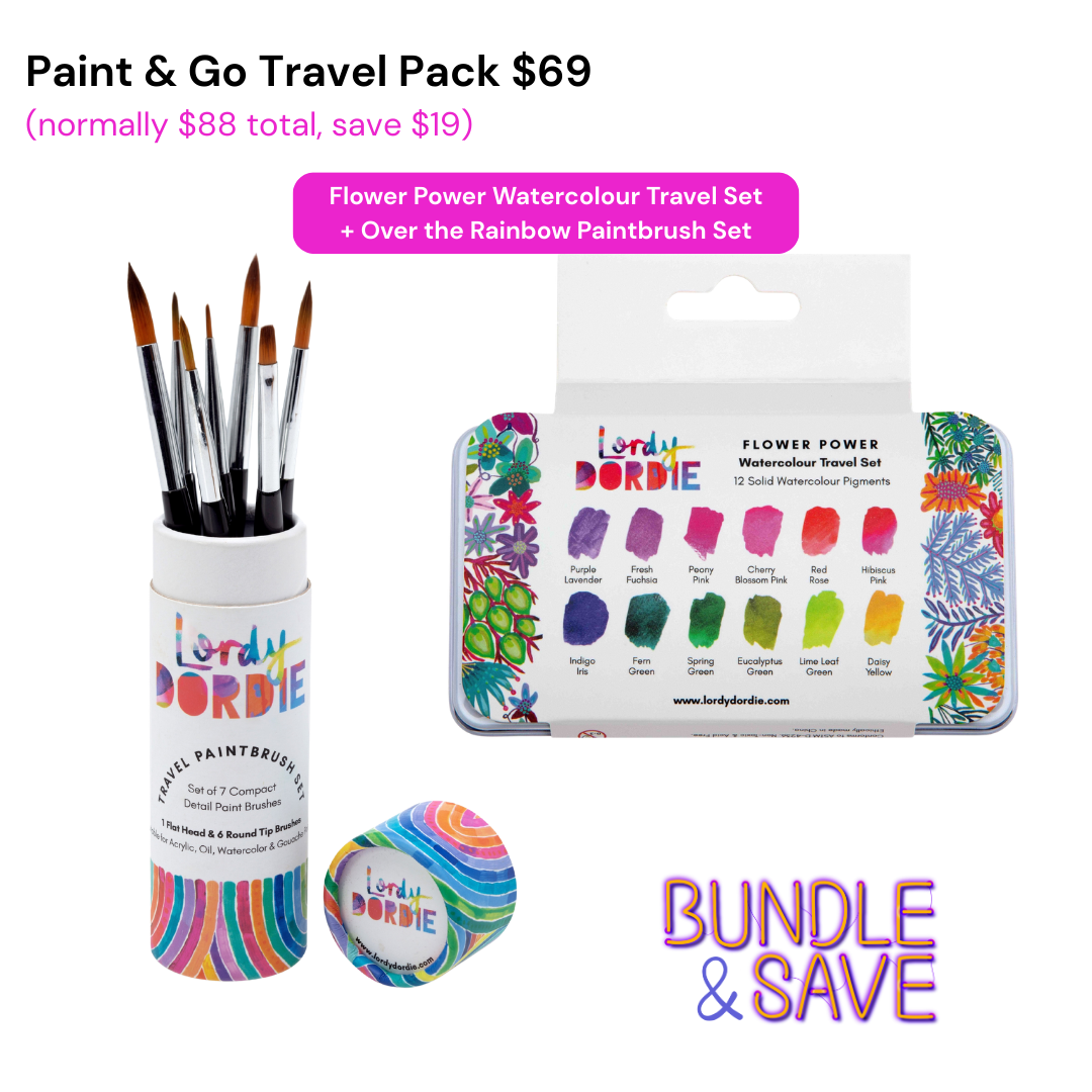 Paint & Go Travel Pack BUNDLE $69 ($88 Value)