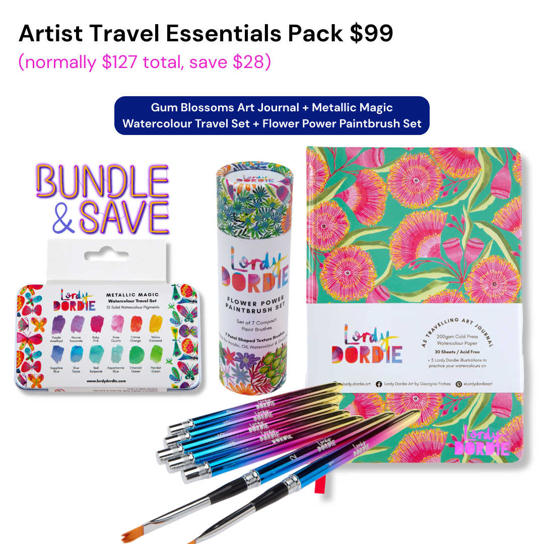 Artist Travel Essentials Pack BUNDLE $99 ($127 Value)