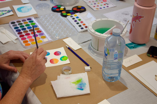 Paint Your Own Watercolour Christmas Cards – A Festive Workshop with Lordy Dordie
