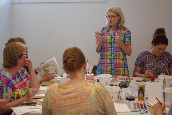 Paint Your Own Watercolour Christmas Cards – A Festive Workshop with Lordy Dordie