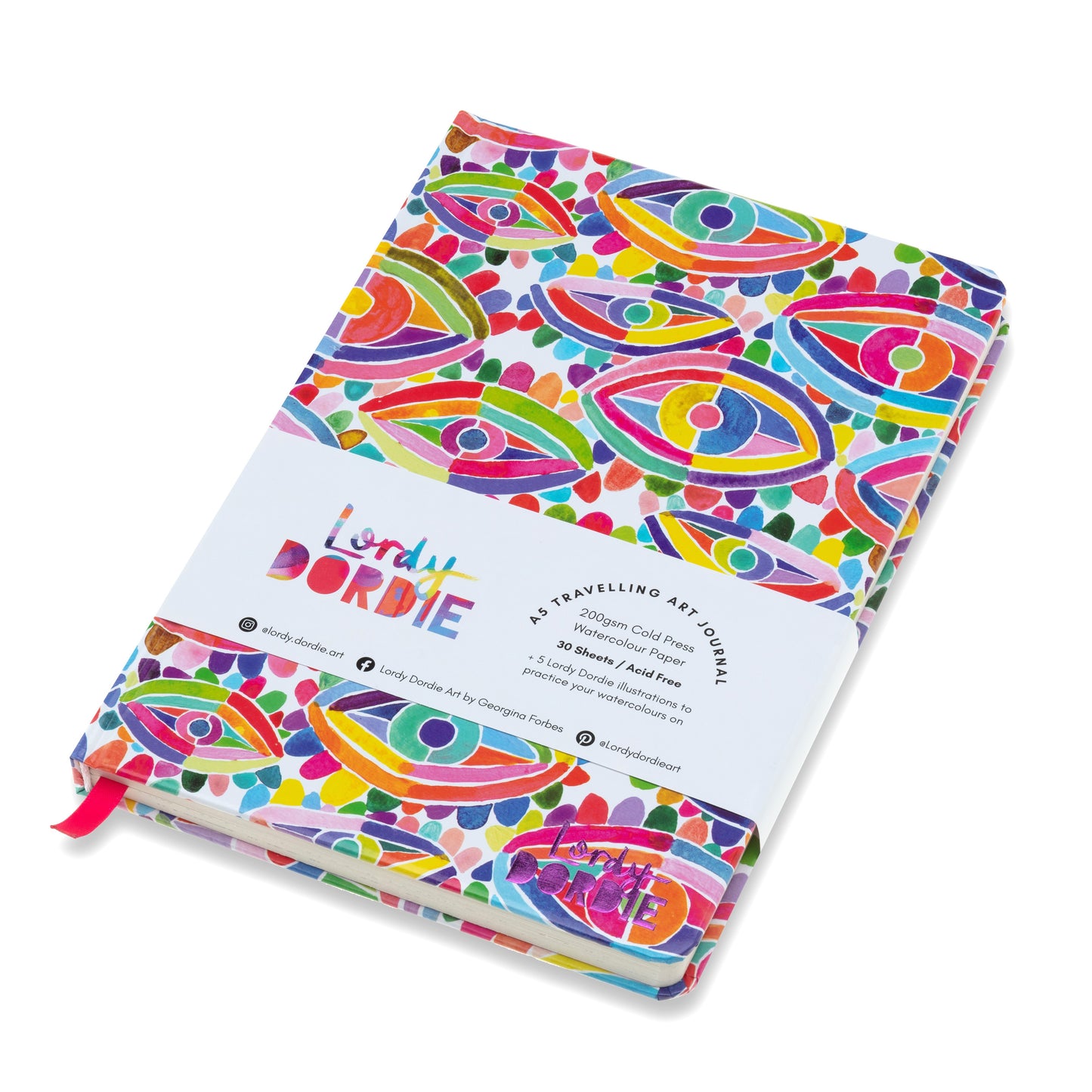 Eye Candy A5 Visual Art Diary | A5 Art Journal