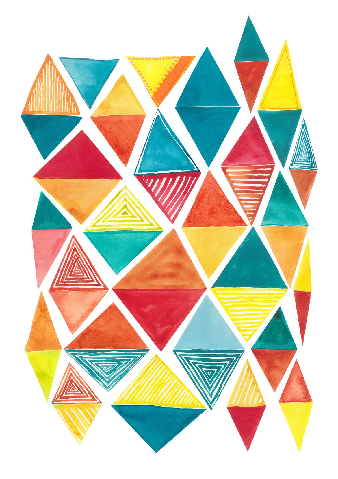 "Harlequin" Original Watercolour Artwork on Paper | Australian Watercolour Artwork