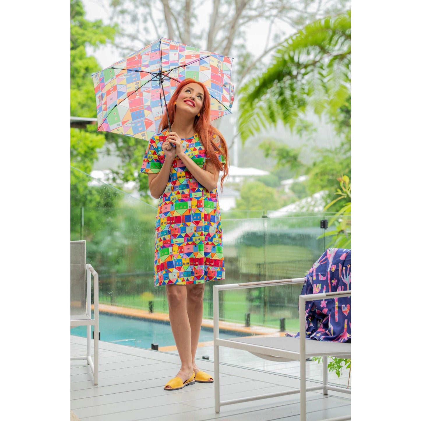 Little Village - MAY SWING DRESS - Lordy Dordie Art