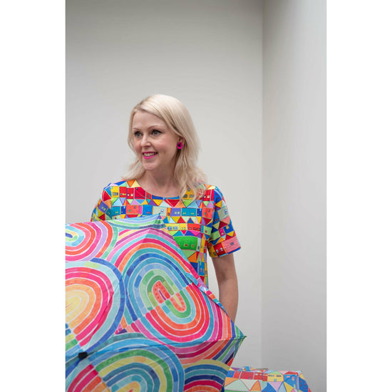 Little Village - MAY SWING DRESS - Lordy Dordie Art