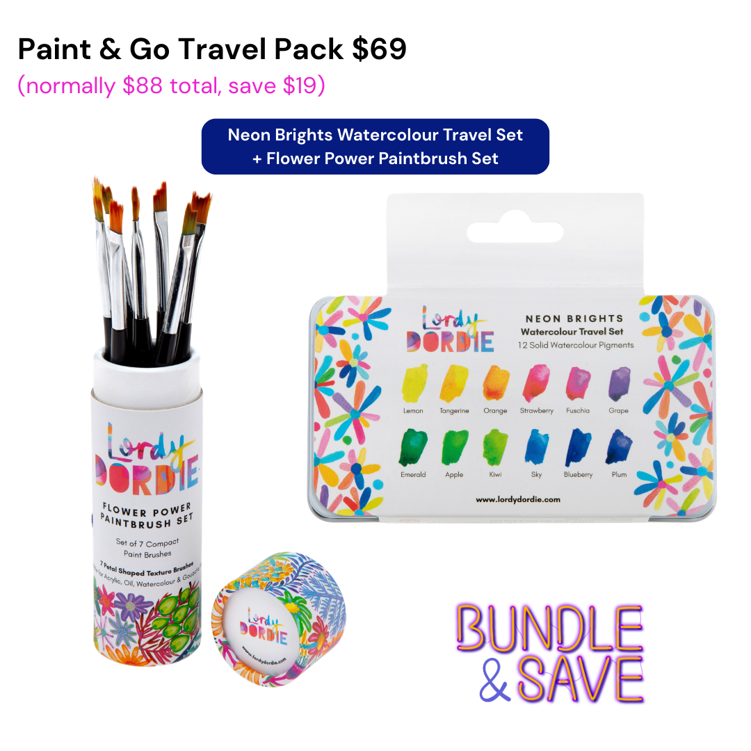 Paint & Go Travel Pack BUNDLE $69 ($88 Value)