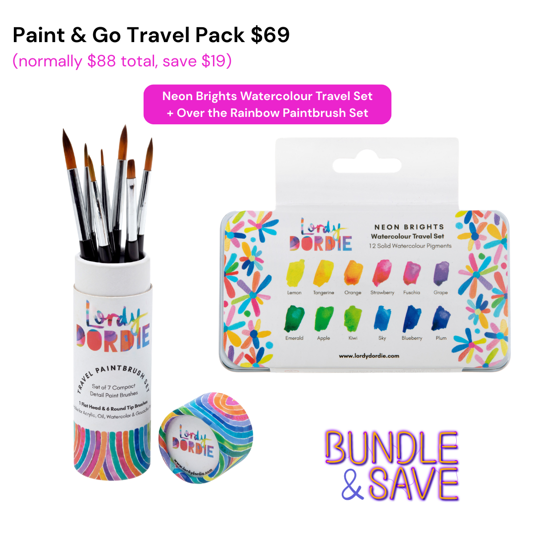 Paint & Go Travel Pack BUNDLE $69 ($88 Value)