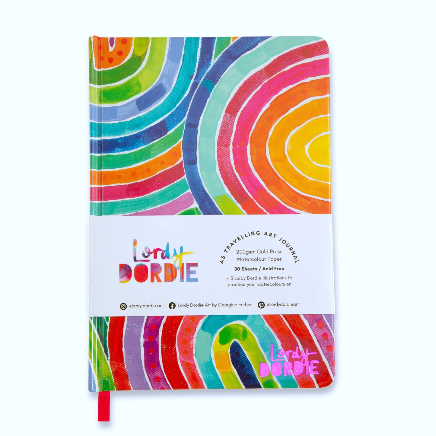 Rainbows Visual Art Diary / Journal | A5