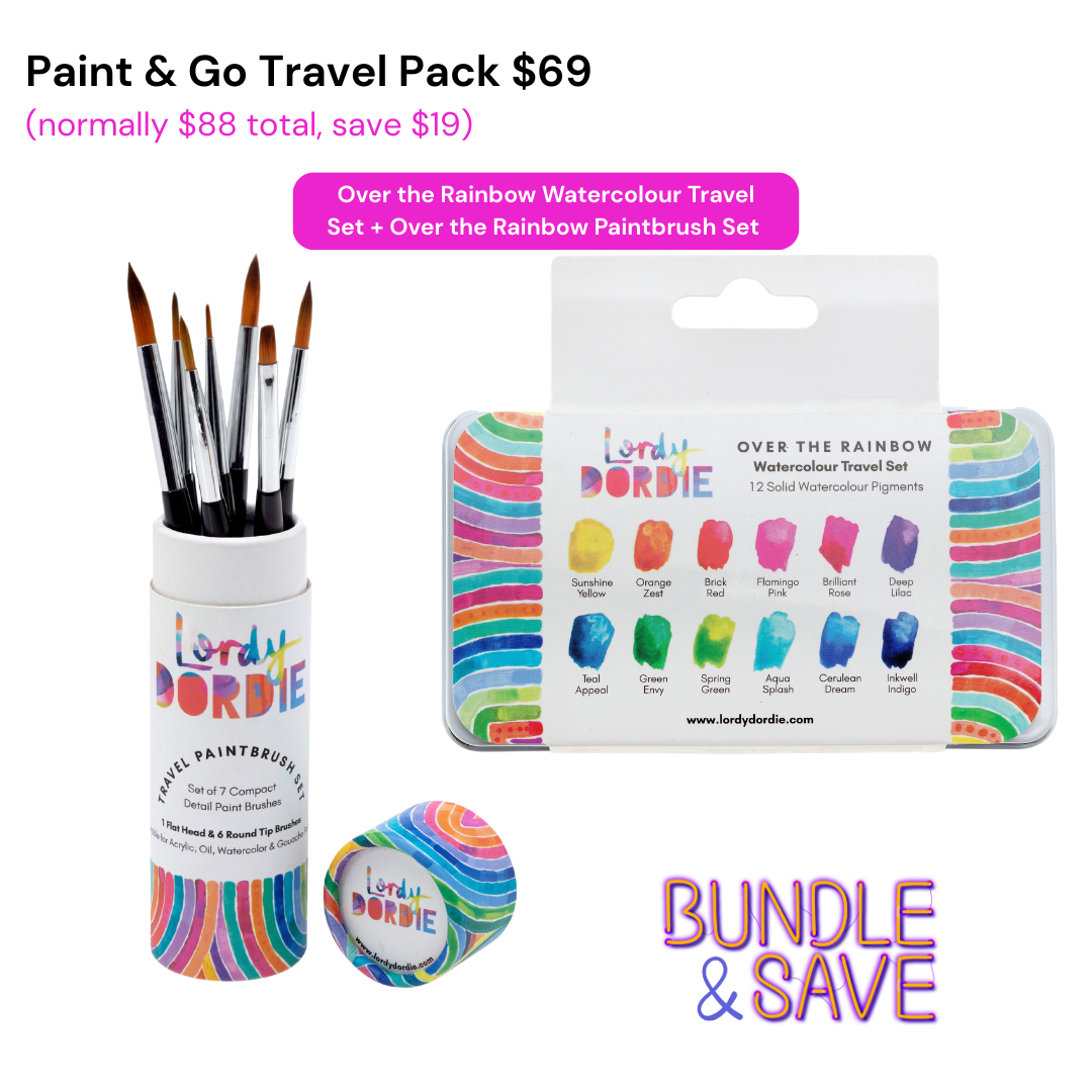 Paint & Go Travel Pack BUNDLE $69 ($88 Value)
