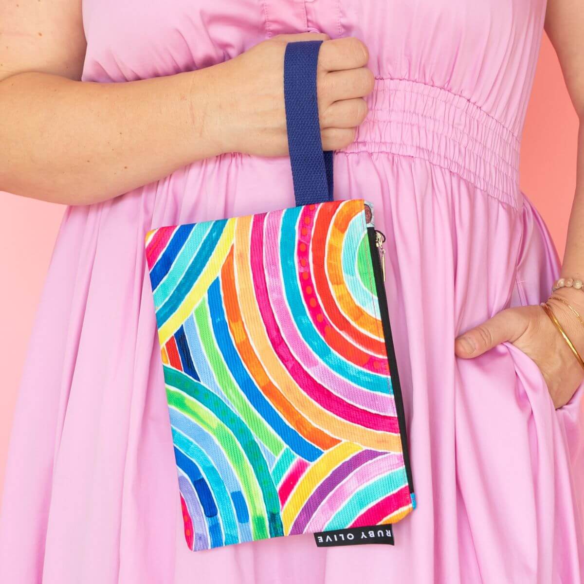 RUBY OLIVE x Lordy Dordie Rainbows OG Pouch