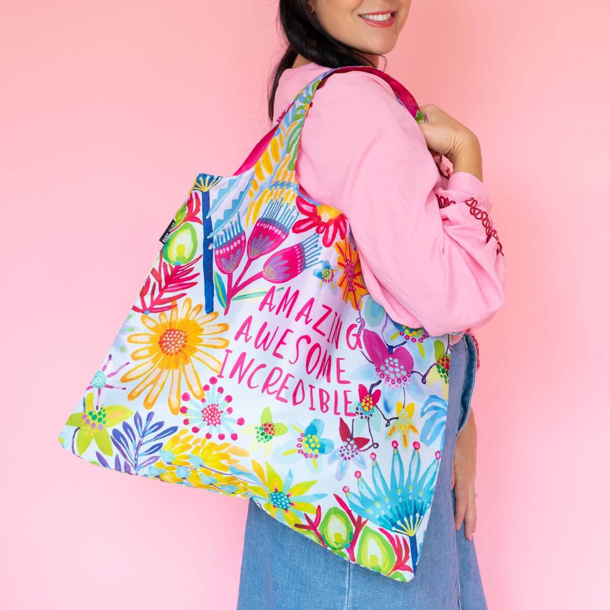 RUBY OLIVE x Lordy Dordie You're Awesome Reusable Shopper Bag