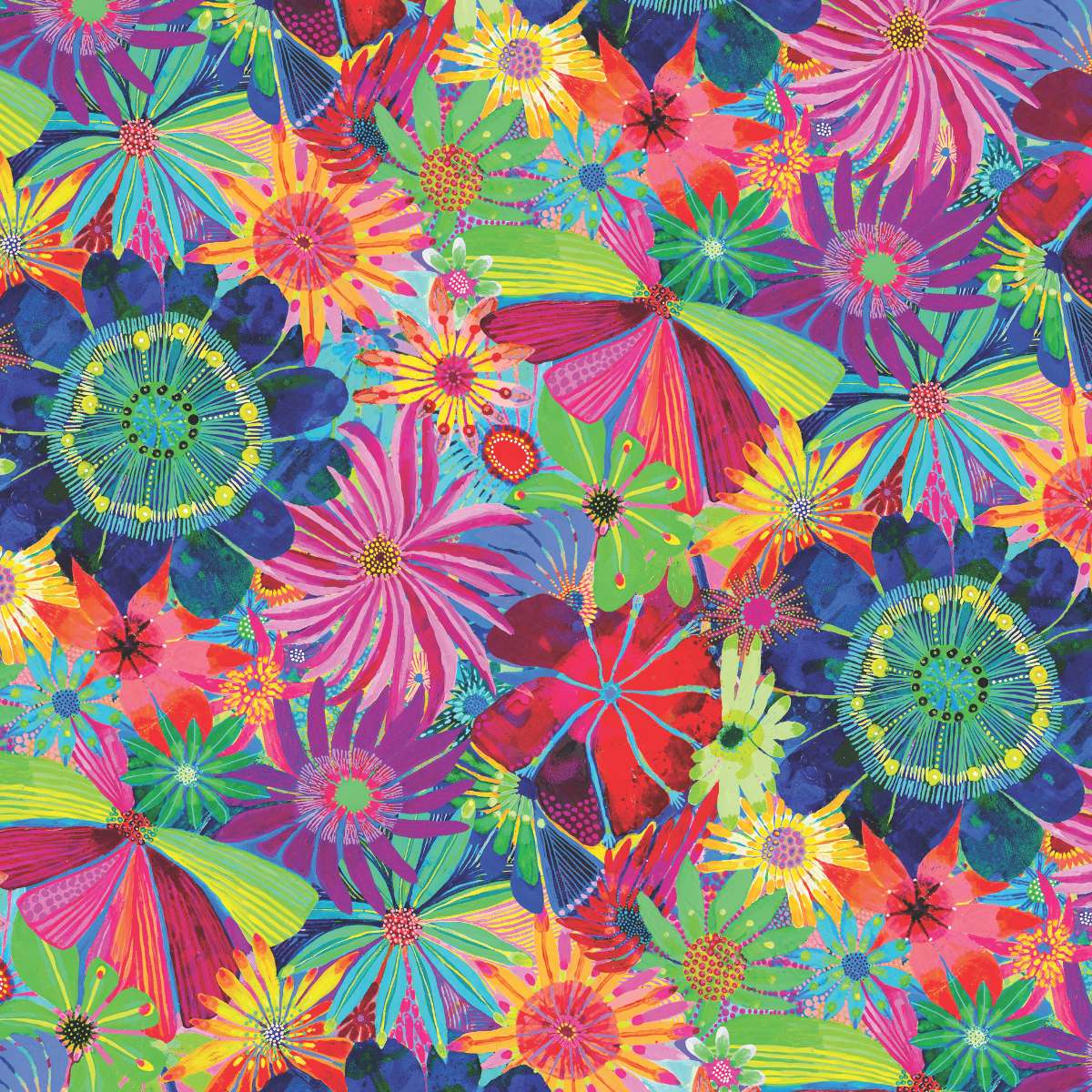 Ruby Olive x Lordy Dordie Blooming Hour Modal Long Scarf