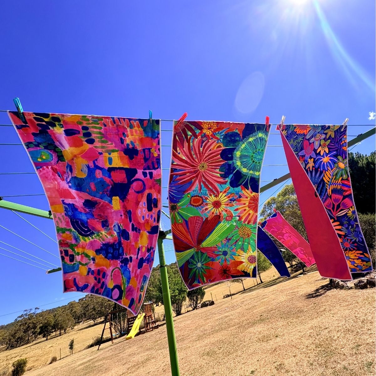 Ruby Olive x Lordy Dordie Blooming Hour Quick Dry Small Microfibre Towel