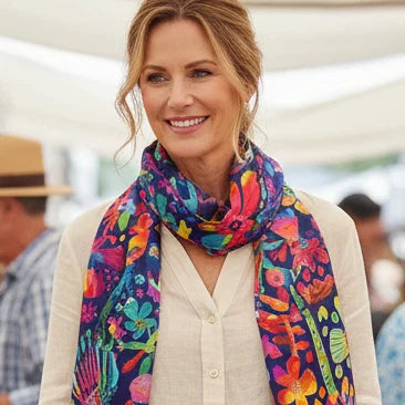 Ruby Olive x Lordy Dordie Garden Of Oz Modal Long Scarf