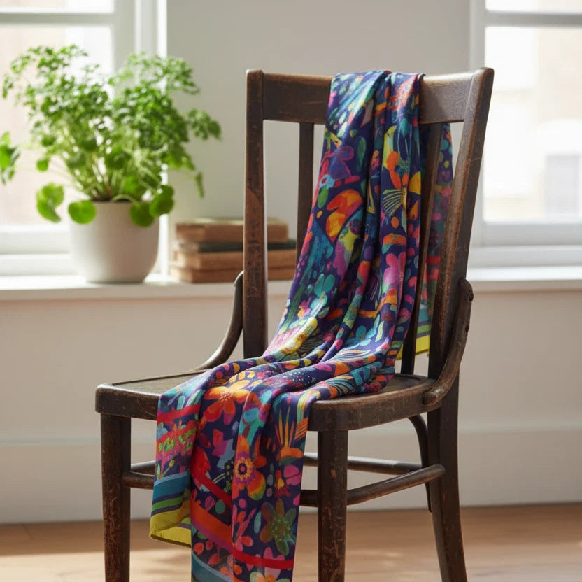 Ruby Olive x Lordy Dordie Garden Of Oz Modal Long Scarf