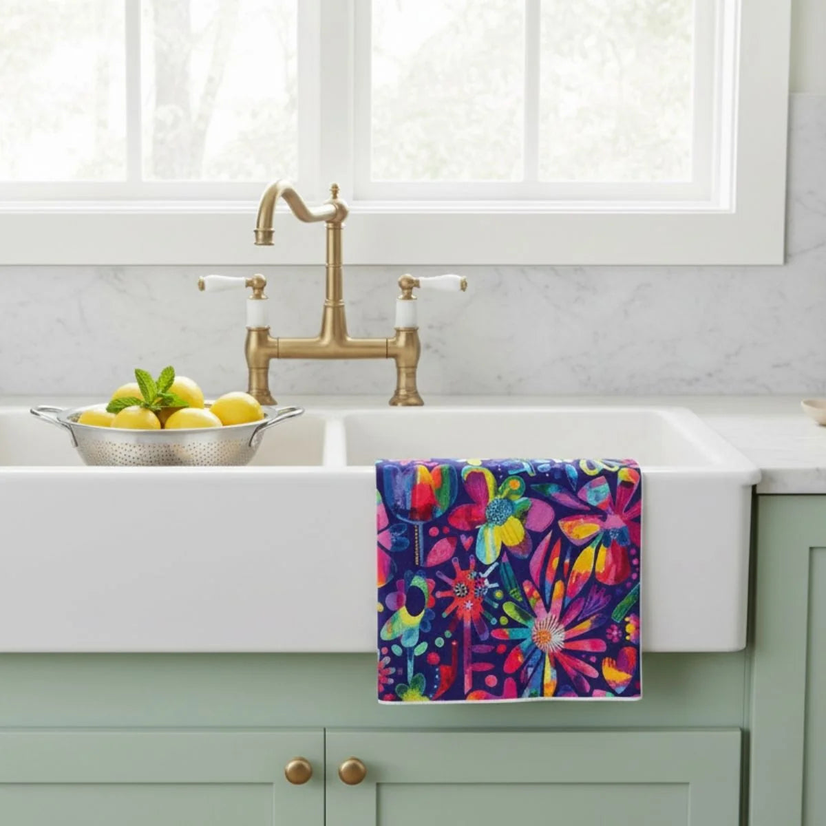 Ruby Olive x Lordy Dordie Garden of Oz Quick Dry Small Microfibre Towel