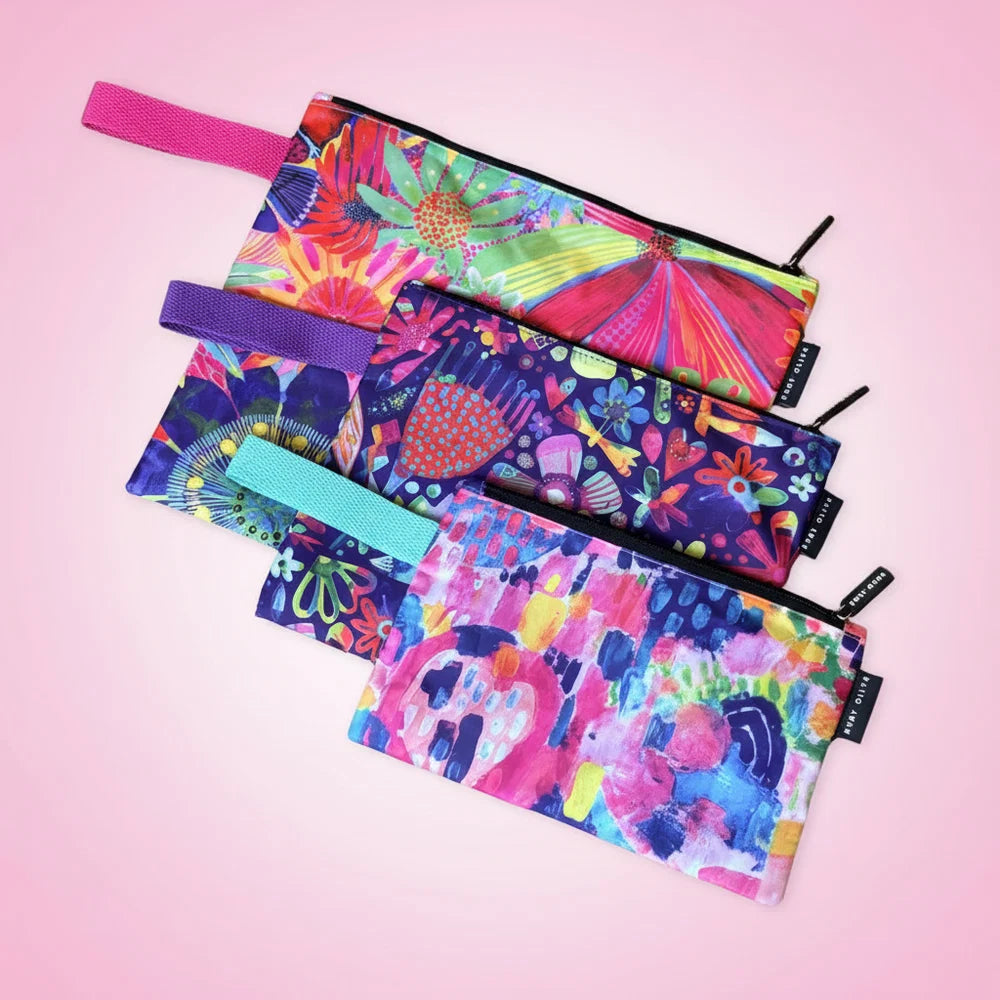 Ruby Olive x Lordy Dordie Garden Wonderland Pouch Trio