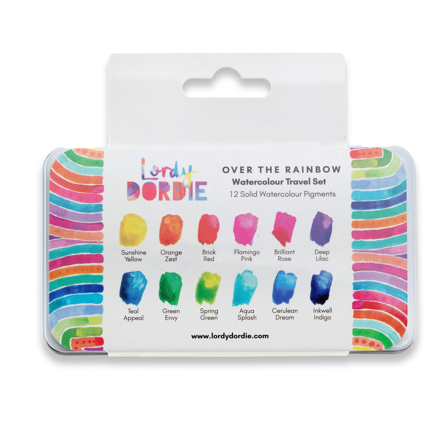 "Over the Rainbow" Watercolour Travel Paint Set