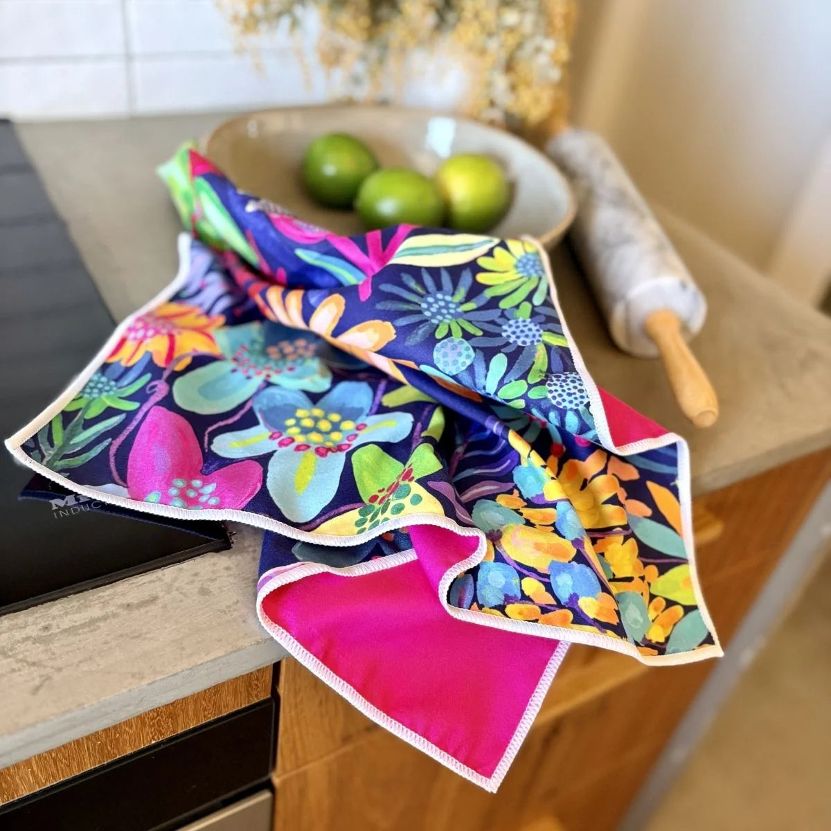 Ruby Olive x Lordy Dordie Mellow Meadow Quick Dry Small Microfibre Towel