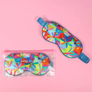 RUBY OLIVE X Lordy Dordie Daisy Silk Eye Mask - Lordy Dordie Art