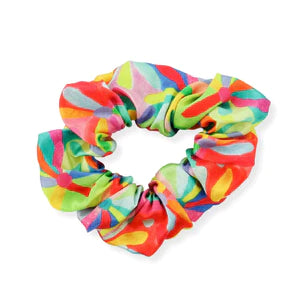 Load image into Gallery viewer, RUBY OLIVE X Lordy Dordie Daisy Silk Scrunchies (2 Options Available) - Lordy Dordie Art
